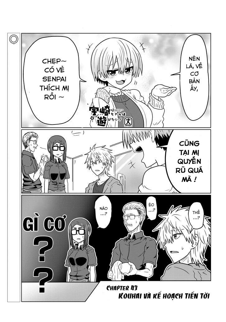 Uzaki-Chan Muốn Đi Chơi! Chapter 43 - Trang 1