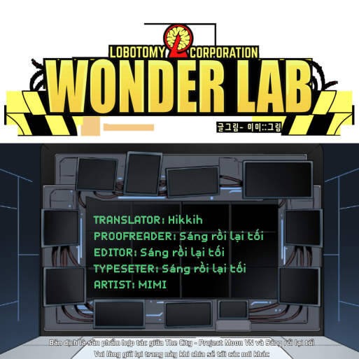 Wonder Lab (Lobotomy Corporation Comics) Chapter 4 - Trang 0
