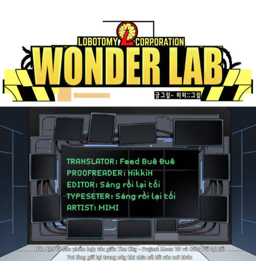 Wonder Lab (Lobotomy Corporation Comics) Chapter 3 - Trang 0