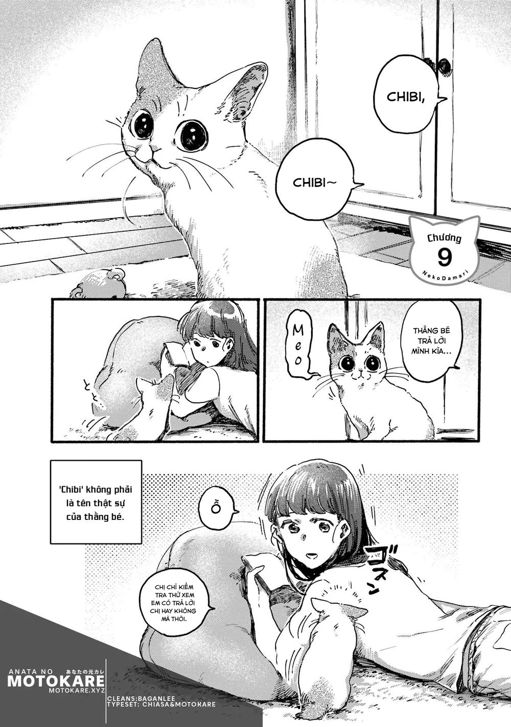 Nekodamari Chapter 9 - Trang 0