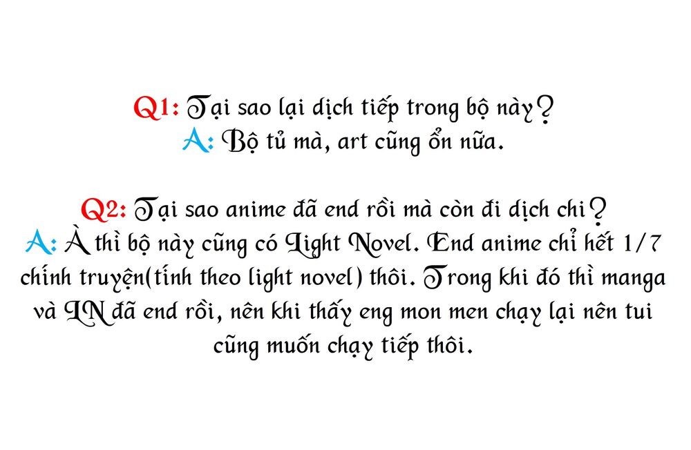 Cuốn Sách Ma Thuật Của Zero Chapter 6 - Trang 1