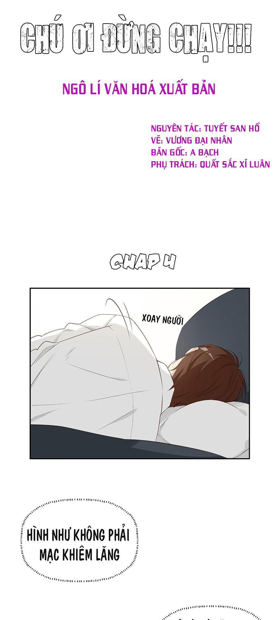 Chú Ơi Đừng Chạy!!! Chapter 4 - Trang 1