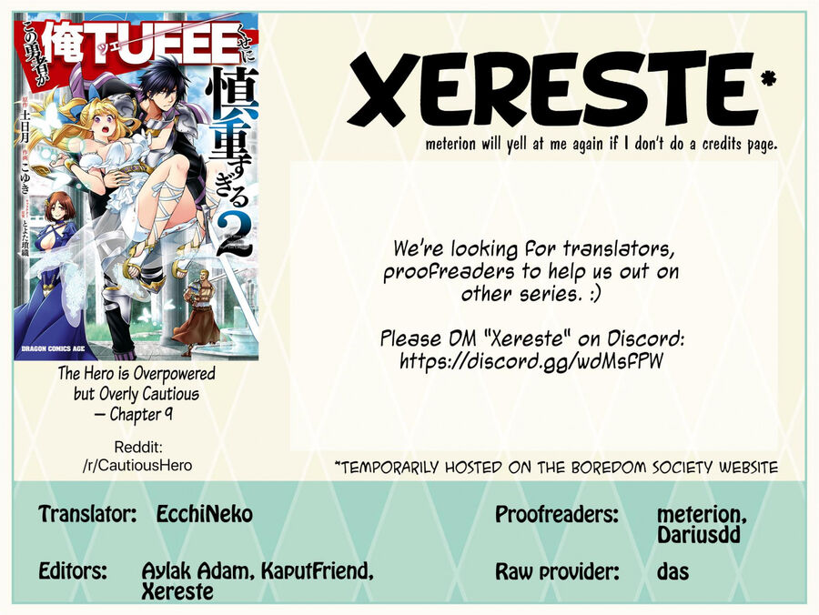 Kono Yuusha Ga Ore Tueee Kuse Ni Shinchou Sugiru Chapter 9 - Trang 0