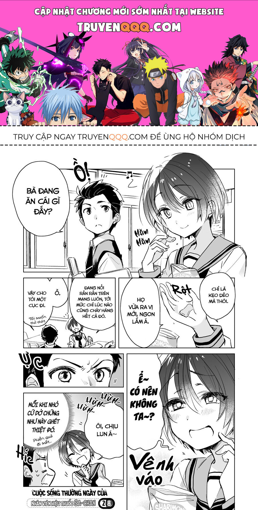 Chuyện Nàng Sa Ở Tiệm Thuốc Chapter 28 - Trang 0