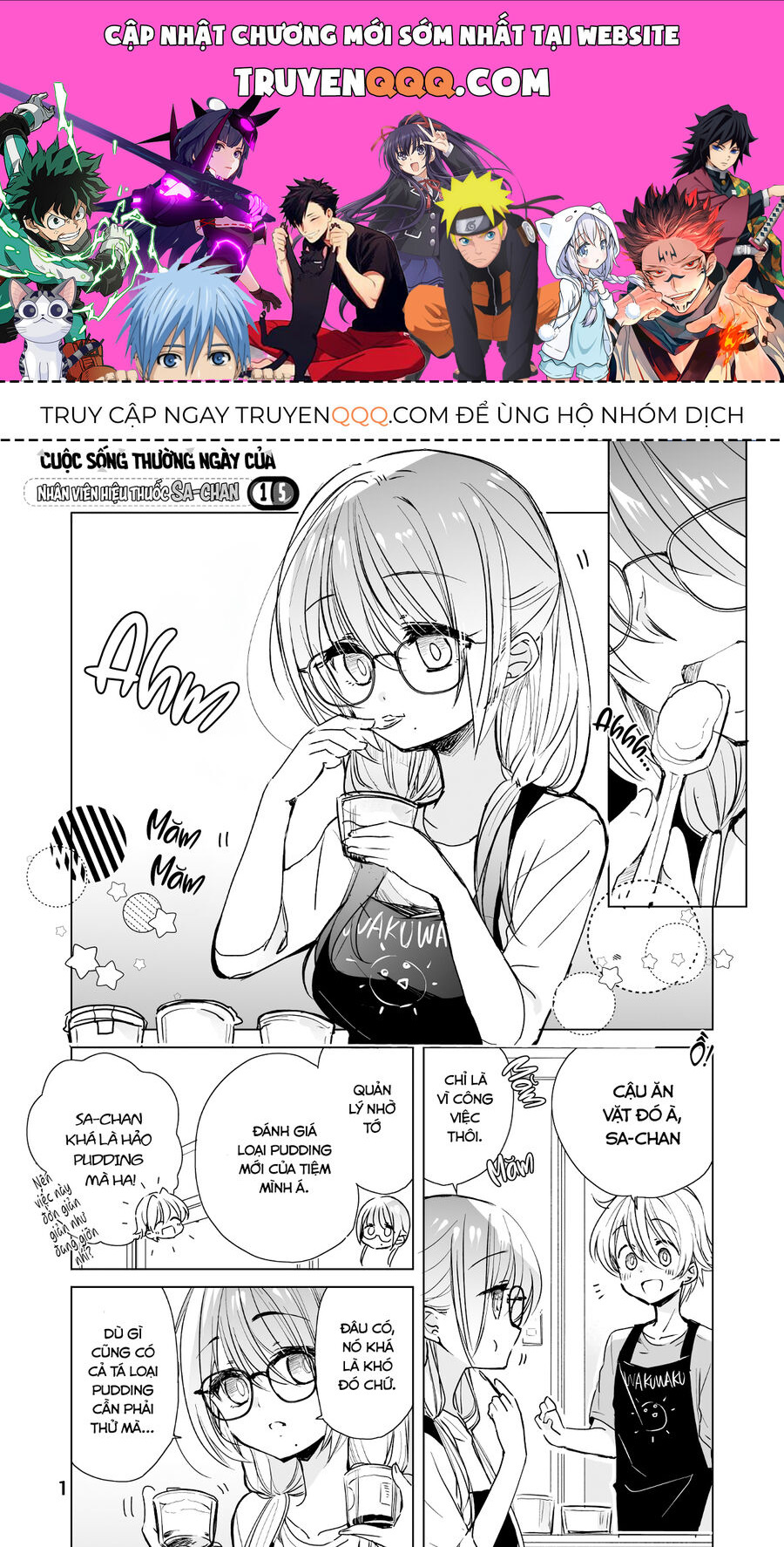 Chuyện Nàng Sa Ở Tiệm Thuốc Chapter 15 - Trang 0