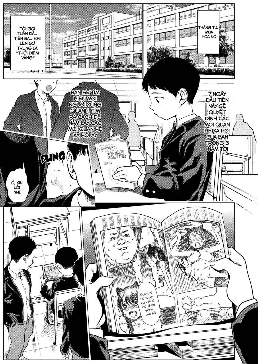 Bé Sơ Trung Sasha Và Thằng Bạn Otaku Cùng Lớp Chapter 1 - Trang 0