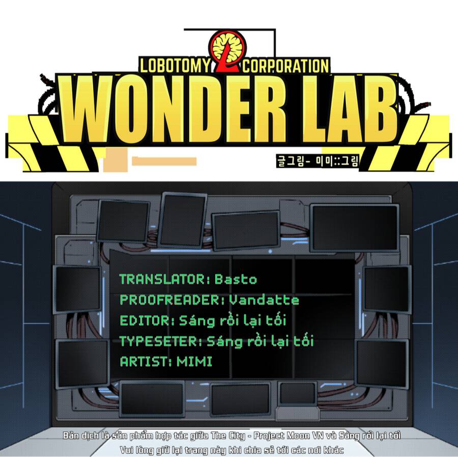 Wonder Lab (Lobotomy Corporation Comics) Chapter 1 - Trang 0