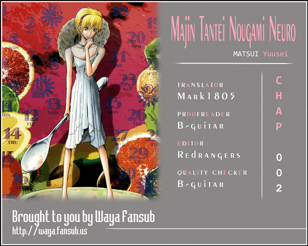 Majin Tantei Nougami Neuro Chapter 2 - Trang 0