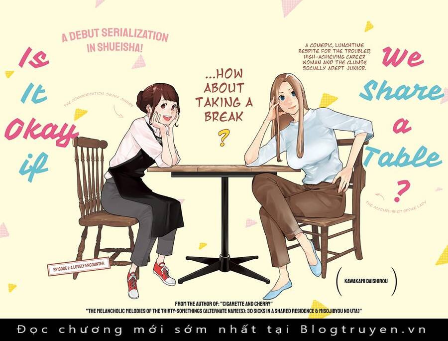 Aiseki Li Desu Ka? - Chúng Ta Ngồi Chung Bàn Nhé? Chapter 1 - Trang 1