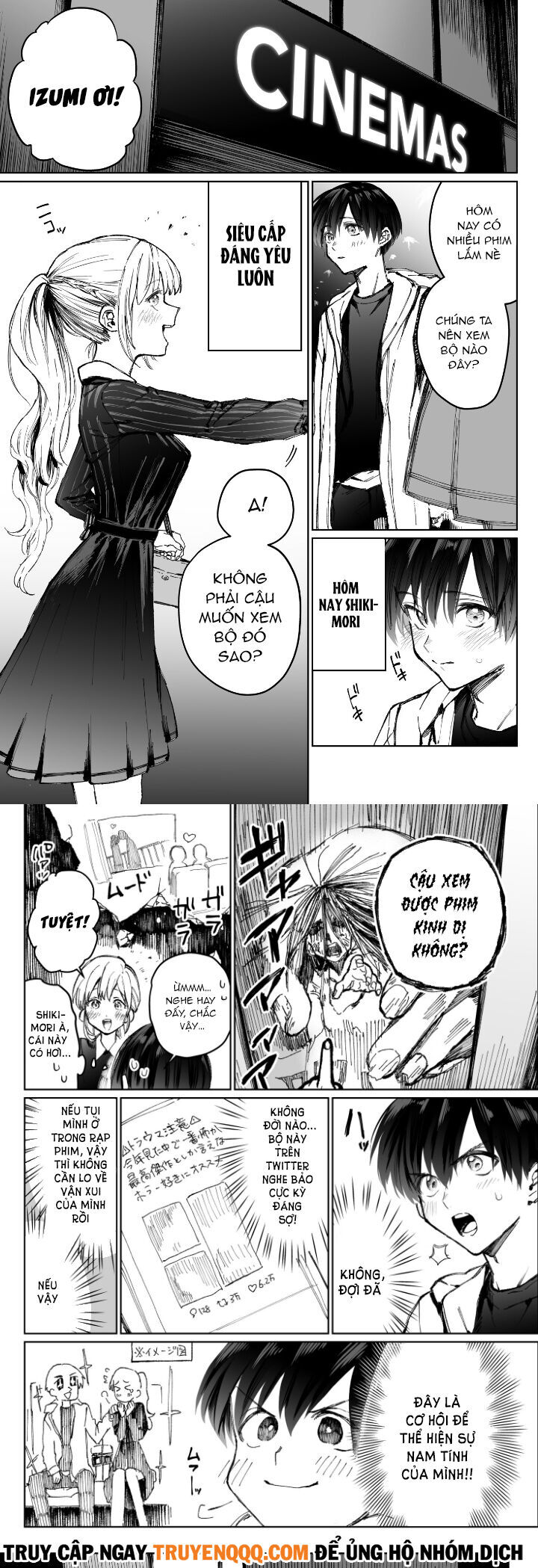 Shikimori- San Không Chỉ Dễ Thương Thôi Đâu Chapter 2 - Trang 0