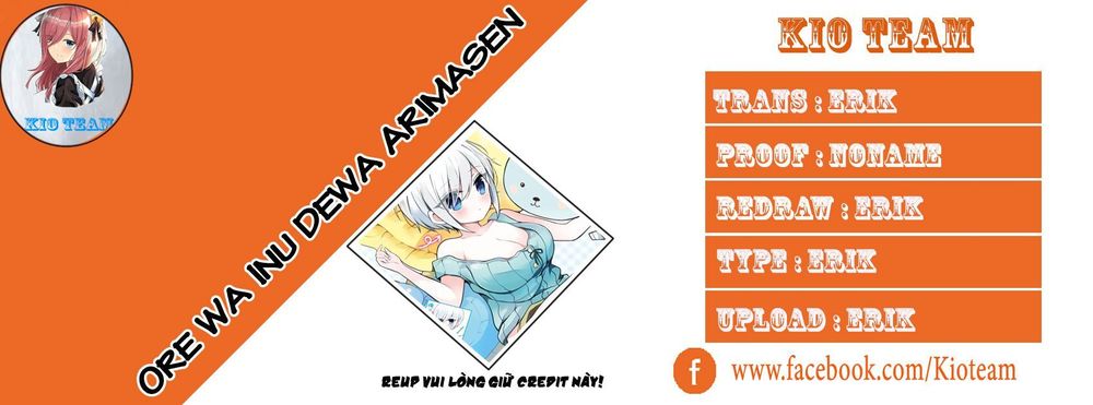Ore Wa Inu Dewa Arimasen Chapter 1 - Trang 0