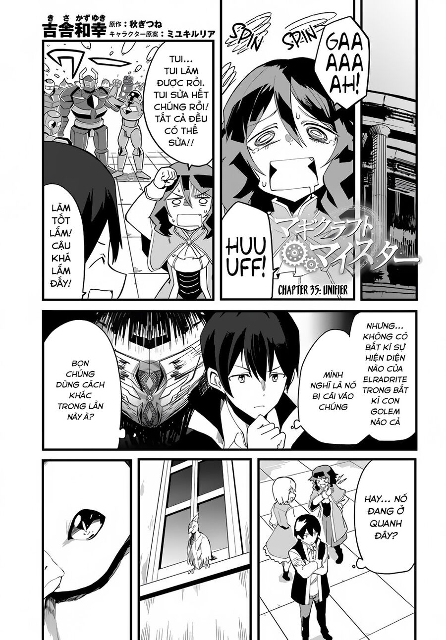 Bậc Thầy Chế Tạo Ma Thuật Chapter 35 - Trang 1
