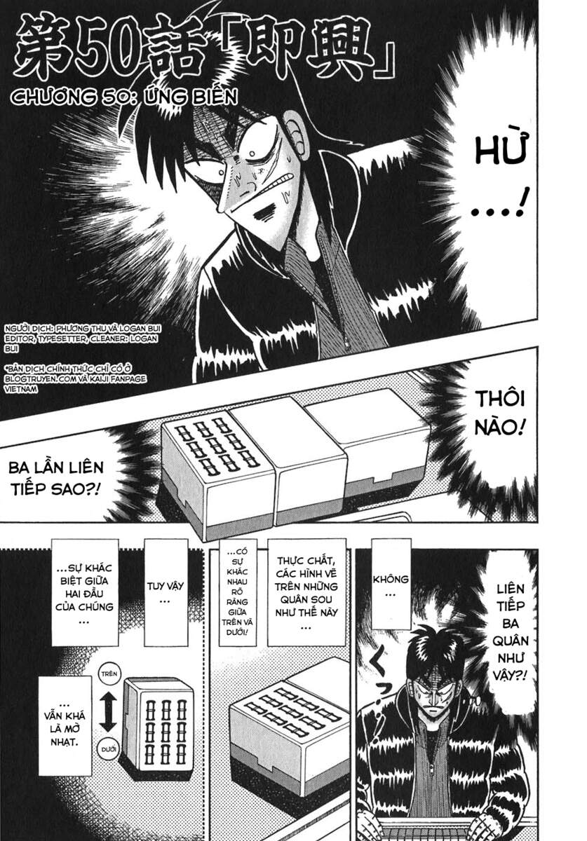 Tobaku Datenroku Kaiji Chapter 50 - Trang 0