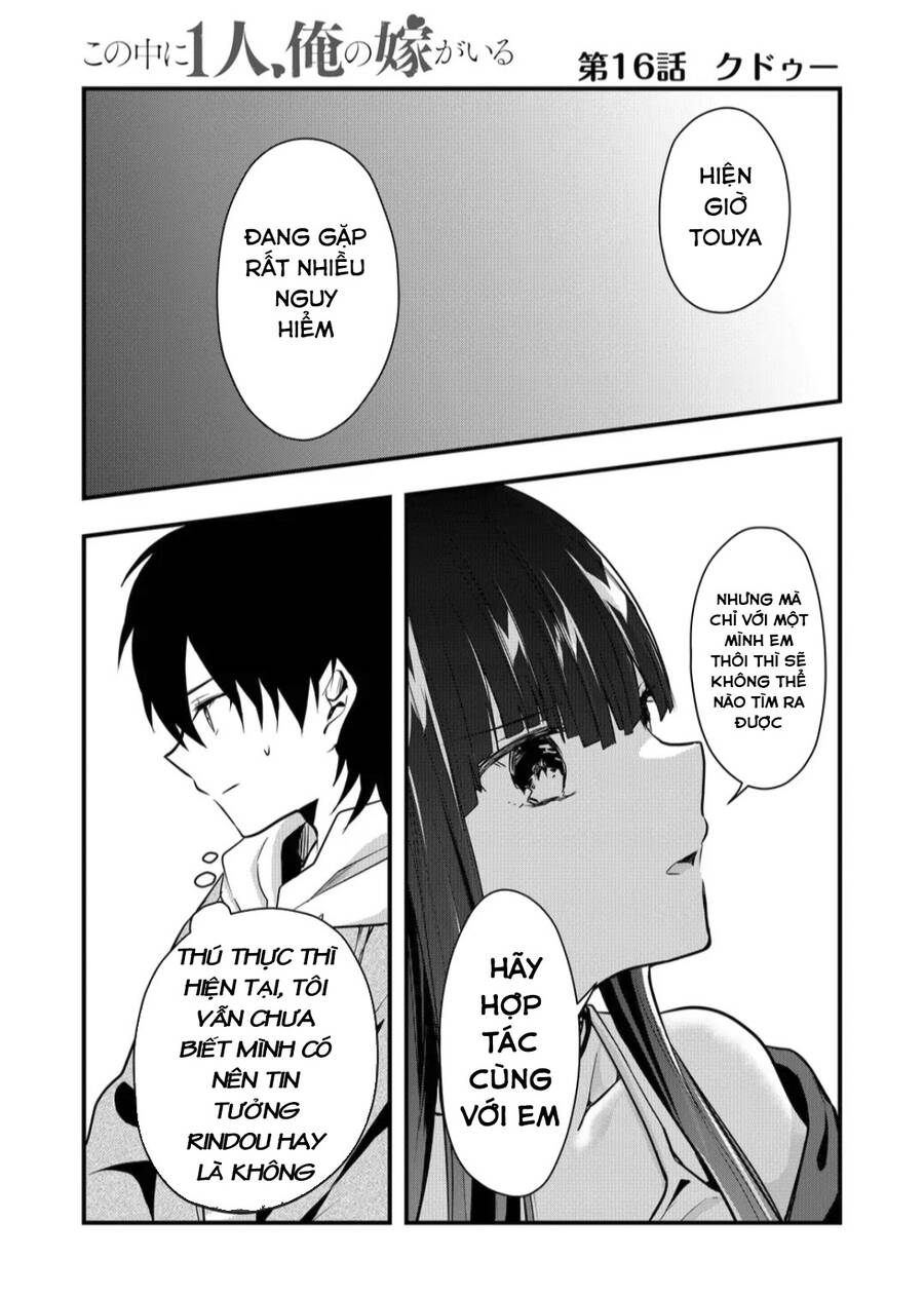 Kononaka Ni Hitori, Ore No Yome Ga Iru Chapter 16 - Trang 0