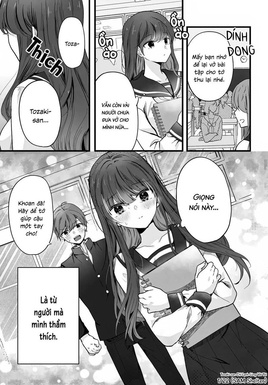 Tozaki-San Chỉ Lạnh Lùng Với Tôi Chapter 2 - Trang 0