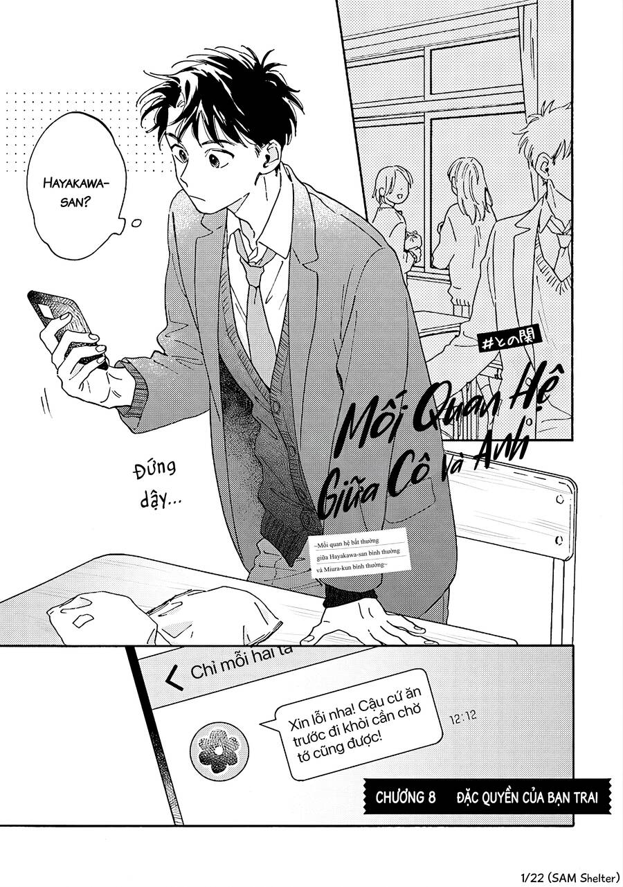 Hayakawa-San Và Miura-Kun Chapter 8 - Trang 0