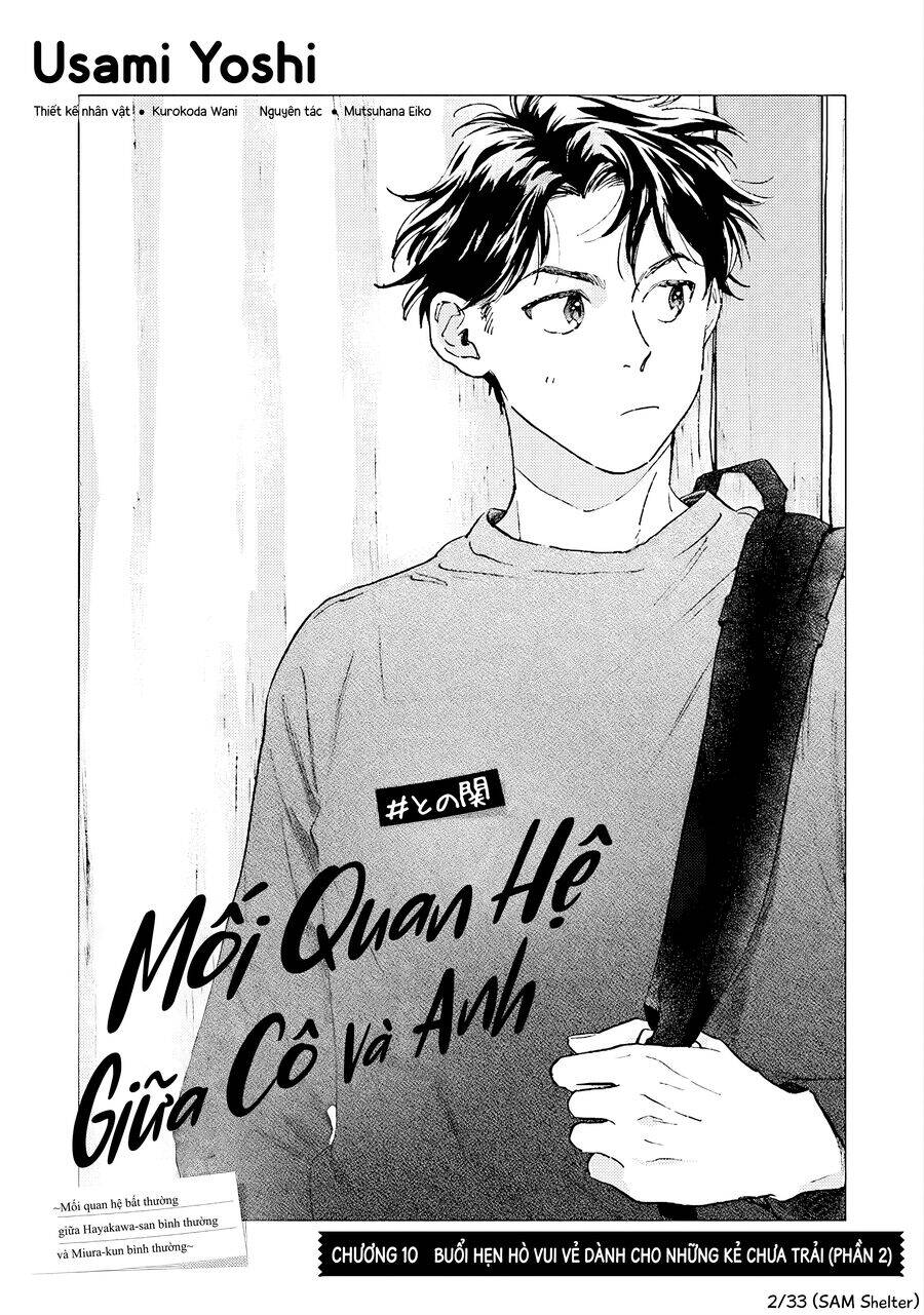 Hayakawa-San Và Miura-Kun Chapter 10 - Trang 1