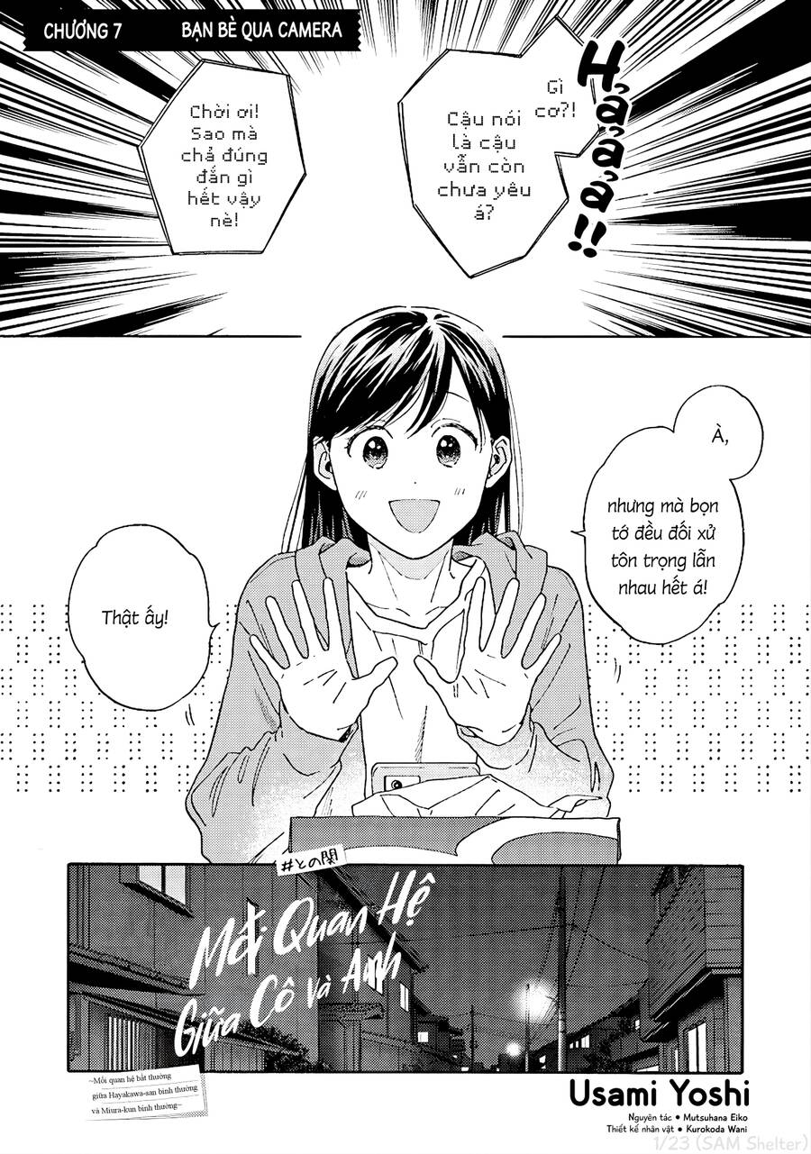 Hayakawa-San Và Miura-Kun Chapter 7 - Trang 0