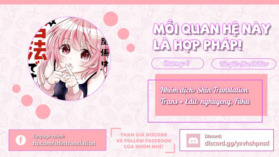 Mối Quan Hệ Này Là Hợp Pháp! Chapter 6 - Trang 0