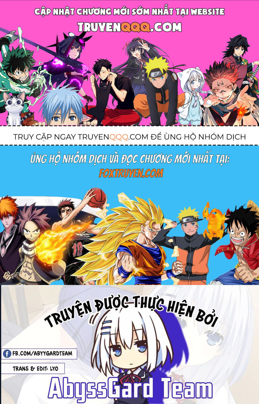 6 Cô Gái Bất Tử Và Chàng Trai Được Định Sẵn Là Phải Chết Chapter 5 - Trang 0
