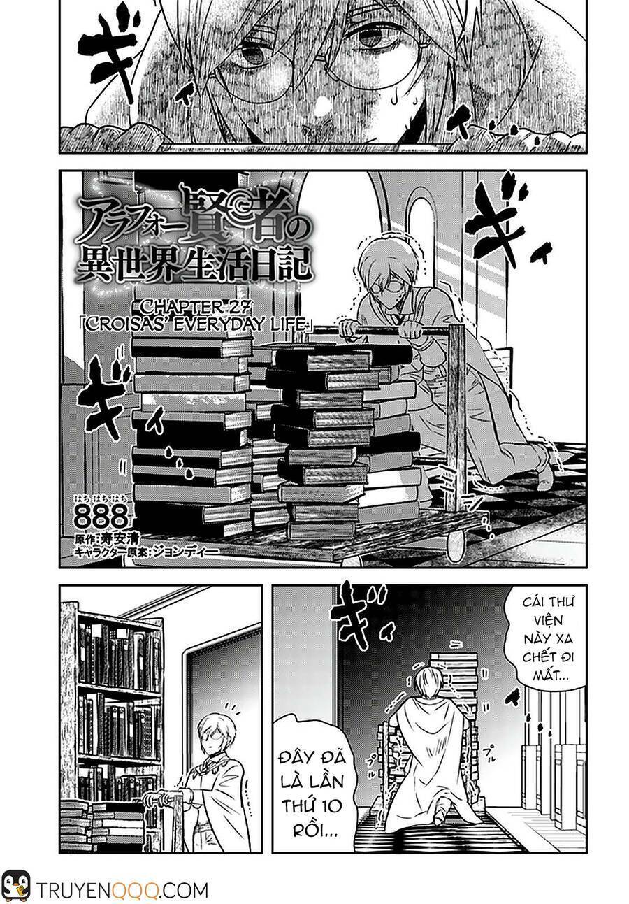 Around 40 Kenja No Isekai Seikatsu Nikki Chapter 27 - Trang 1