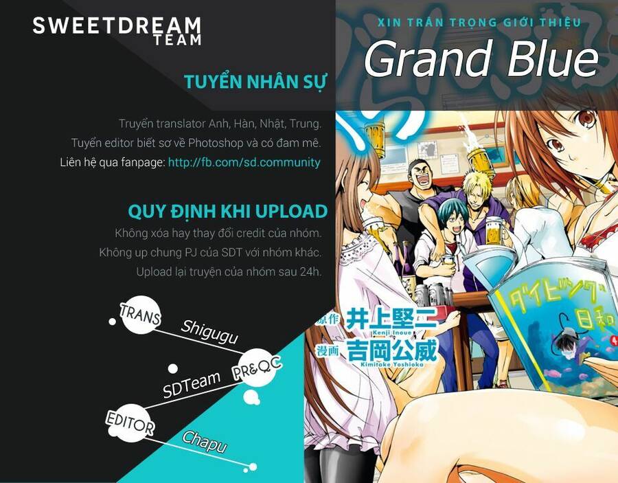 Grand Blue - Cô Gái Thích Lặn Chapter 2 - Trang 0