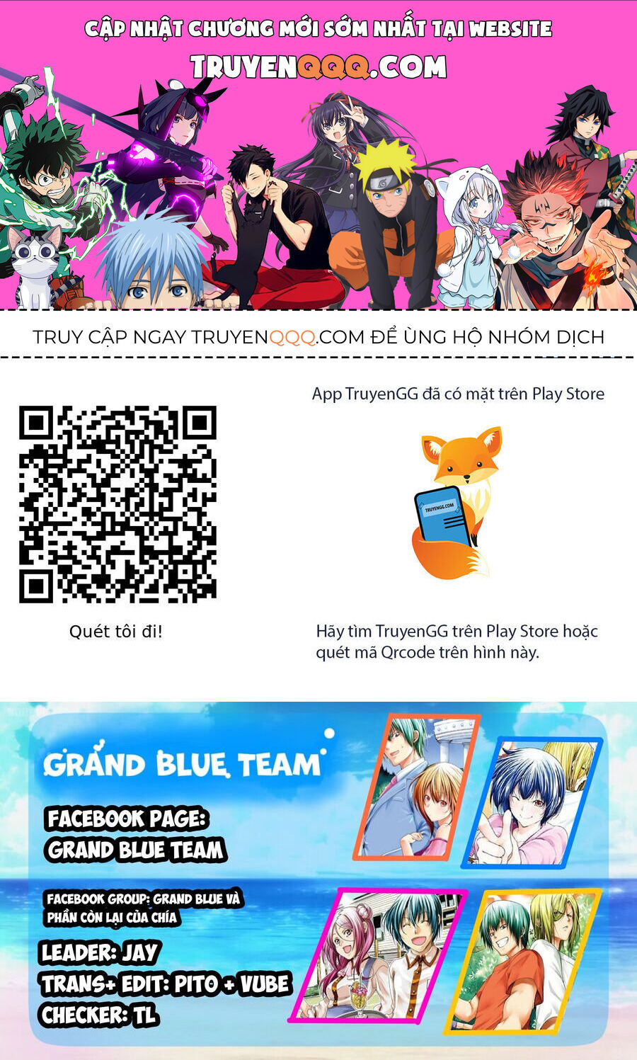 Grand Blue - Cô Gái Thích Lặn Chapter 102 - Trang 0