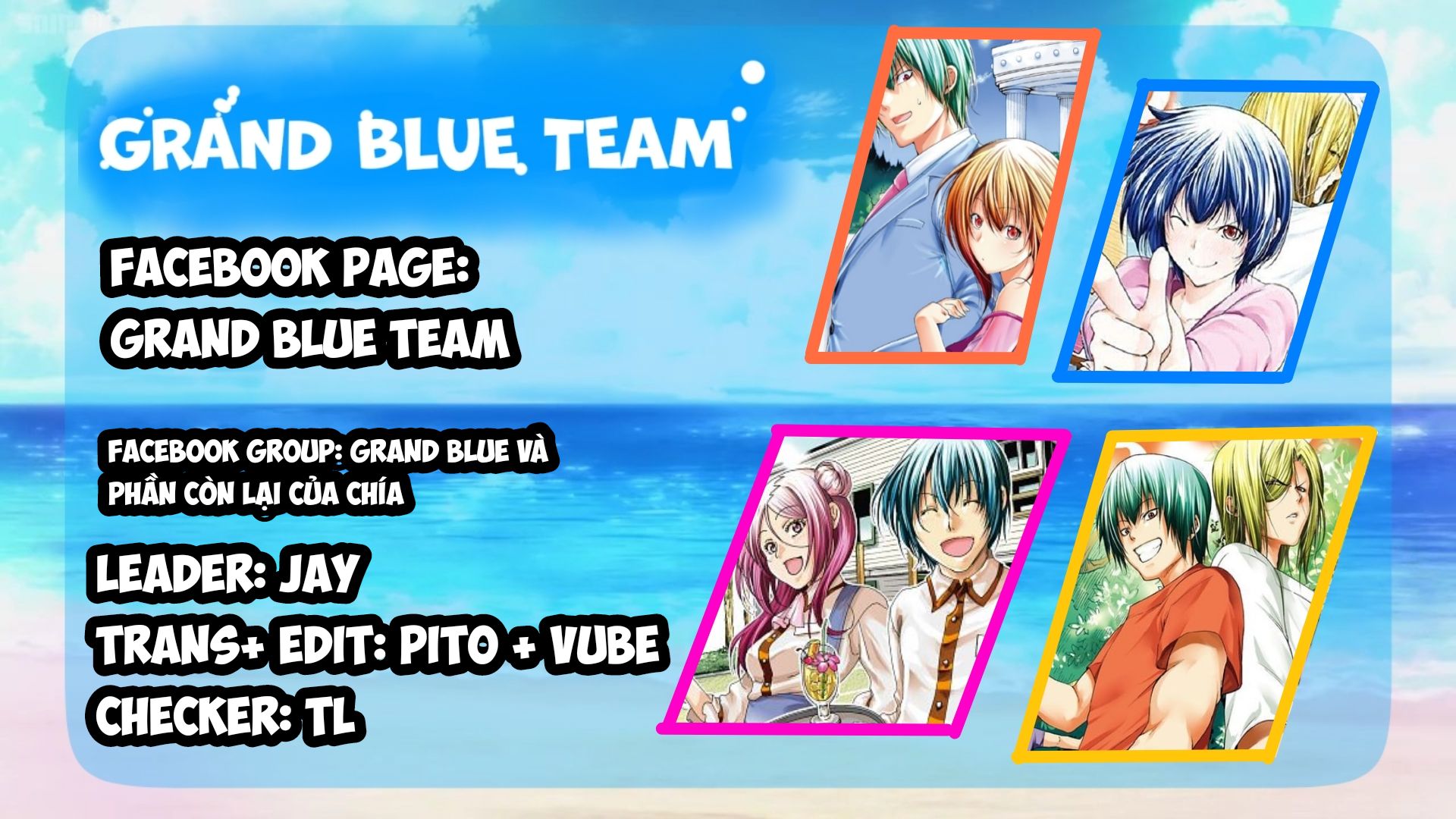 Grand Blue - Cô Gái Thích Lặn Chapter 96 - Trang 0
