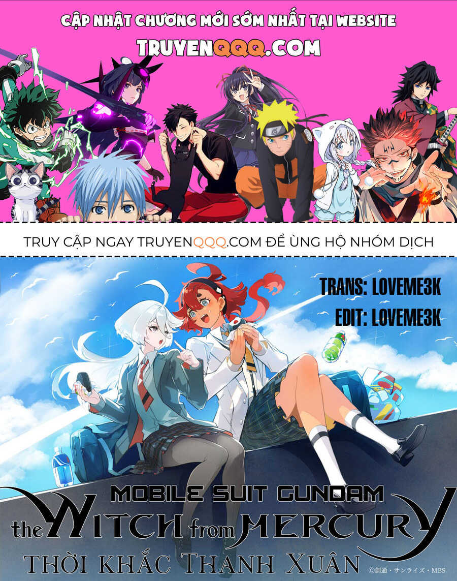 Chiến Sĩ Cơ Động Gundam: Pháp Sư Đến Từ Sao Thủy - Thời Khắc Thanh Xuân Chapter 2 - Trang 0