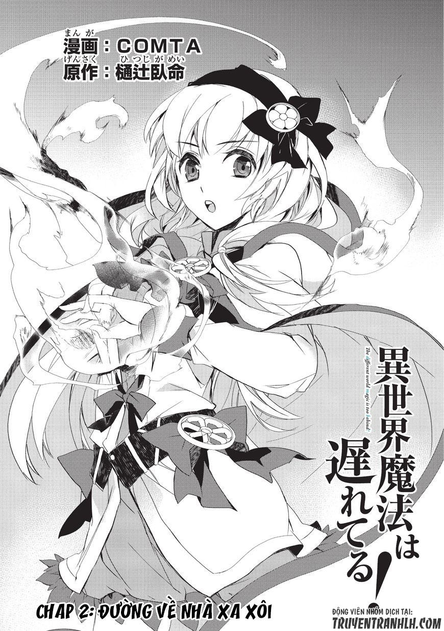 Isekai Mahou Wa Okureteru Chapter 2 - Trang 1