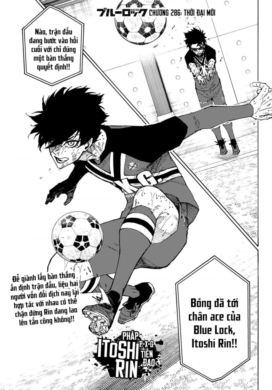 Blue Lock - Ngang Raw Chapter 286 - Trang 1