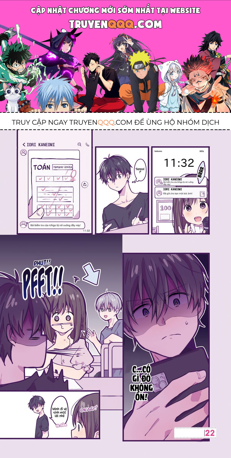 A First-Year High School Boy Whose Hobby Is Cross-Dressing Chapter 22 - Trang 0
